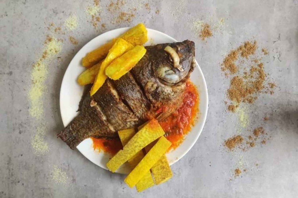 Tilapia and chips © Recipes of Life: Stories of Migration and Brotherhood