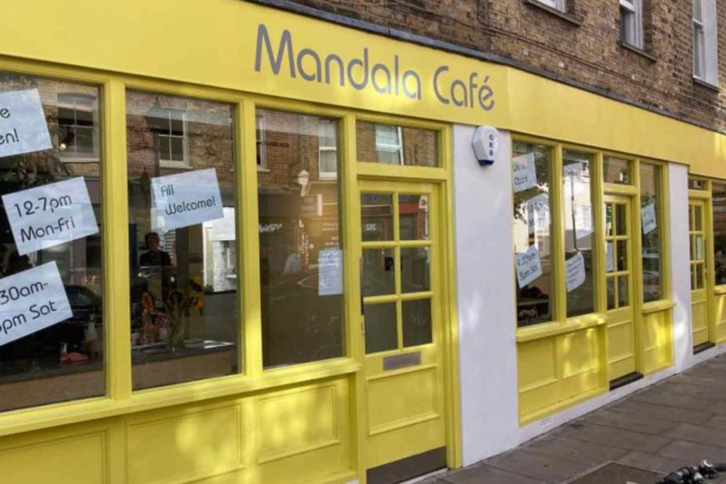 Mandala cafe offers an unusual chilli hot chocolate